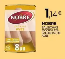 Miranda Supermercados Nobre salsichas aves promoção