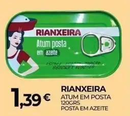 Miranda Supermercados Rianxeira atum em posta em azeite promoção