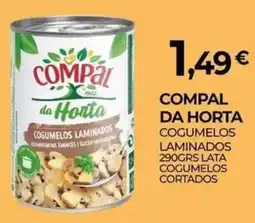 Miranda Supermercados Compal da Horta cogumelos laminados promoção