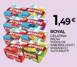 Miranda Supermercados Royal gelatina promoção