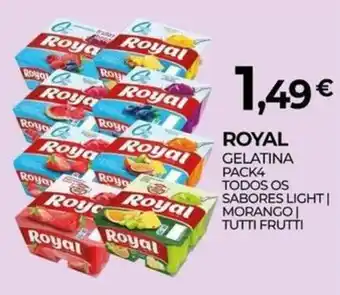 Miranda Supermercados Royal gelatina promoção