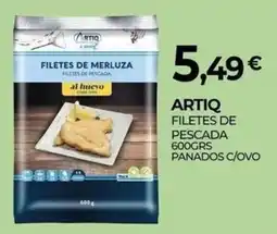 Miranda Supermercados Artiq filetes de pescada panados c/ovo promoção