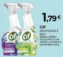 Miranda Supermercados Cif multiusos 3 em 1 promoção