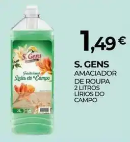 Miranda Supermercados S. Gens amaciador de roupa lírios do campo promoção