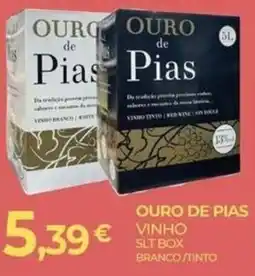 Miranda Supermercados Ouro de Pias vinho branco / tinto promoção