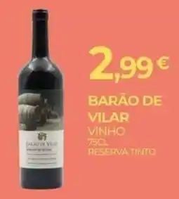 Miranda Supermercados barão de vilar vinho reserva tinto promoção
