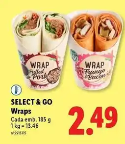 Lidl Wraps promoção