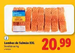 Lidl Xxl - lombos de salmão xxl promoção