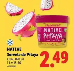 Lidl Sorvete de pitaya promoção