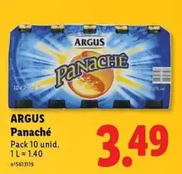 Lidl Argus - panache promoção