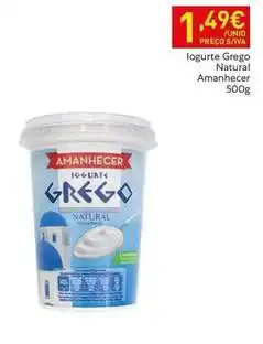 Recheio Amanhecer - logurte grego natural promoção