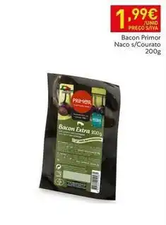 Recheio Primor - bacon promoção