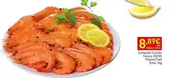 Recheio Masterchef - camarão cocido fresco 30/50 promoção