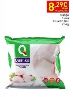 Recheio Frozen - frango coxa qualiko iqf promoção