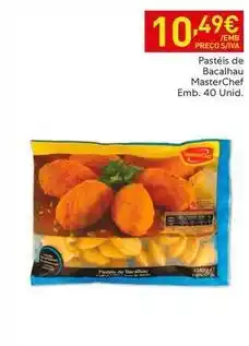 Recheio Masterchef - pastéis de bacalhau promoção