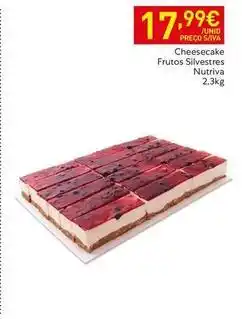Recheio Nutriaves - cheesecake frutos silvestres promoção