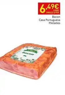Recheio Casa portuguesa - bacon portuguesa metades promoção