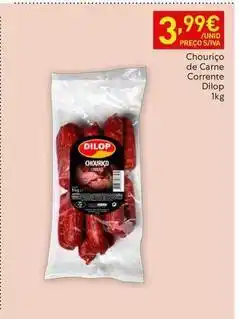 Recheio Chourico de carne corrente promoção