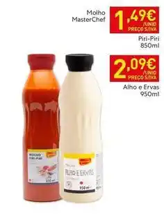 Recheio Masterchef - molho promoção