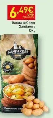 Recheio Premium - batata p/cozer promoção
