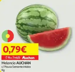 Auchan Melancia auchan c/ Pouca Semente Inteira promoção