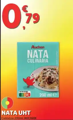 Auchan Nata uht culinária auchan promoção