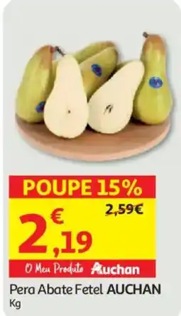 Auchan Pera Abate Fetel Auchan promoção
