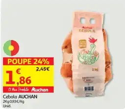 Auchan Cebola Auchan promoção