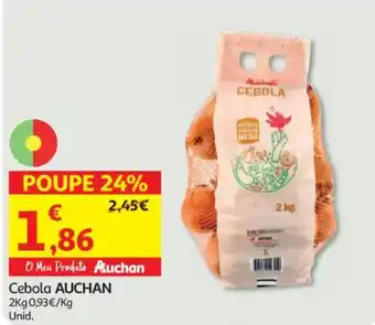 Auchan Cebola Auchan promoção