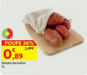 Auchan Batata Vermelha promoção