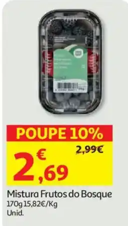 Auchan Mistura Frutos do Bosque promoção