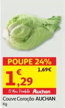 Auchan Couve Coração Auchan promoção
