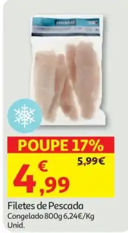 Auchan Filetes de Pescada promoção
