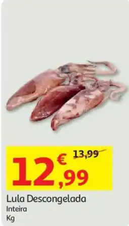 Auchan Lula Descongelada Inteira promoção