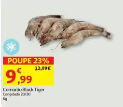 Auchan Camarão Black Tiger promoção