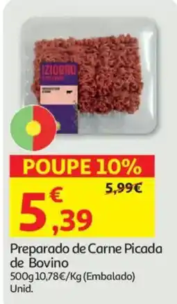 Auchan Izio Bovino Preparado de Carne Picada de Bovino promoção