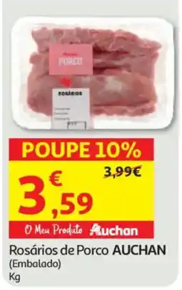 Auchan rosários de porco auchan promoção