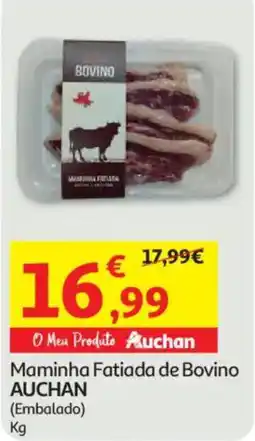 Auchan Maminha fatiada de bovino auchan promoção