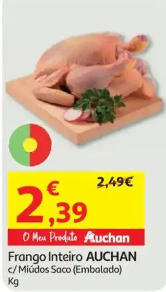 Auchan Frango Inteiro Auchan promoção