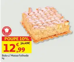 Auchan Bolo c/ Massa Folhada promoção