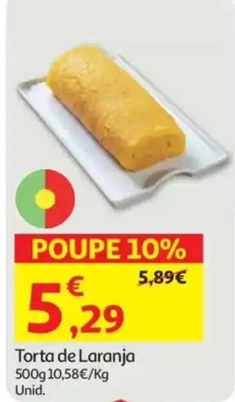 Auchan Torta de Laranja promoção