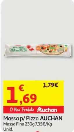 Auchan Massa p/ Pizza AUCHAN promoção