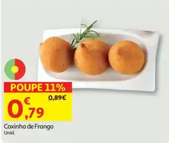 Auchan Coxinha de Frango promoção