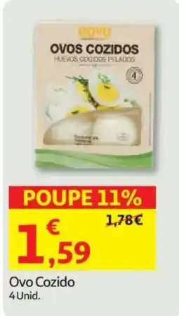 Auchan Ovo Cozido Dovo promoção