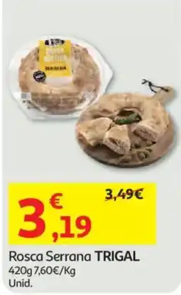 Auchan Rosca Serrana TRIGAL promoção