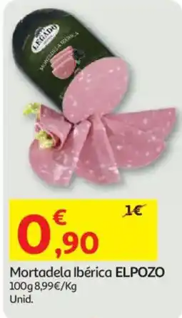 Auchan Mortadela Ibérica elpozo promoção