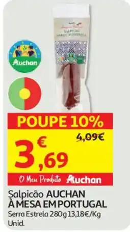 Auchan Salpicão auchan à mesa em portugal promoção