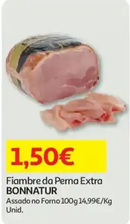 Auchan Fiambre da Perna Extra Bonnatur promoção