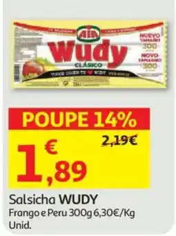 Auchan Salsicha WUDY promoção