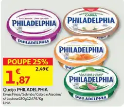 Auchan Queijo philadelphia promoção